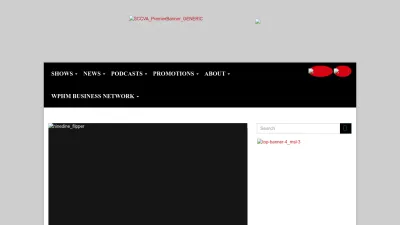Screenshot preview of wphm.net