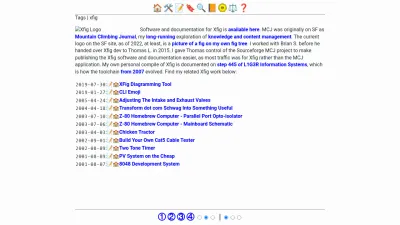 Screenshot preview of xfig.org