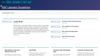 Screenshot preview of rafb24.com