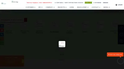 Screenshot preview of apspdcl.in
