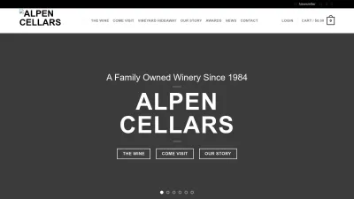 Screenshot preview of alpencellars.com