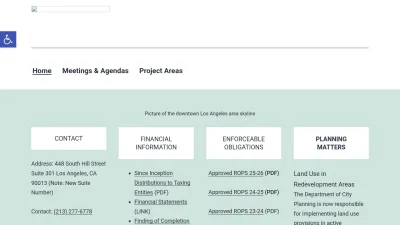 Screenshot preview of crala.org