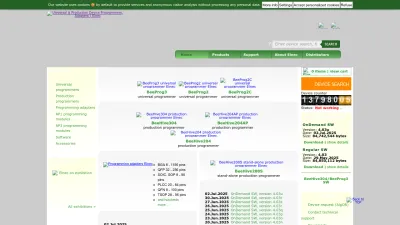 Screenshot preview of elnec.com