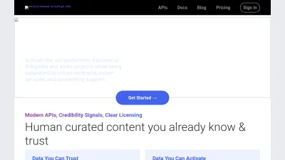 Screenshot preview of wikimedia.com