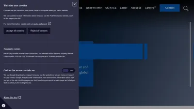 Screenshot preview of fcdoservices.gov.uk