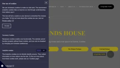 Screenshot preview of friendshouse.co.uk