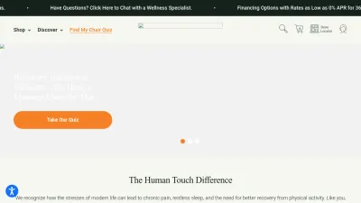 Screenshot preview of humantouch.com