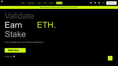 Screenshot preview of ebunker.io