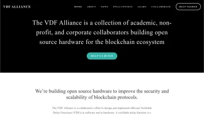 Screenshot preview of vdfalliance.org
