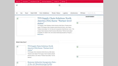Screenshot preview of ecargolog.in