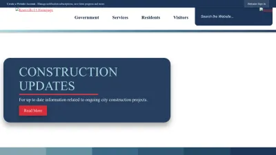 Screenshot preview of knoxvilleia.gov