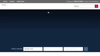 Screenshot preview of vikingcruisescanada.com