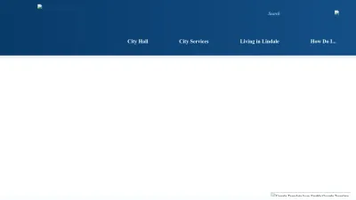 Screenshot preview of lindaletx.gov