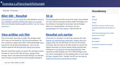 Screenshot preview of renju.se