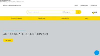 Screenshot of Horizonsoftstore.com