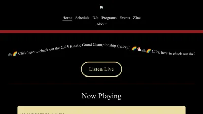 Screenshot preview of krfh.net