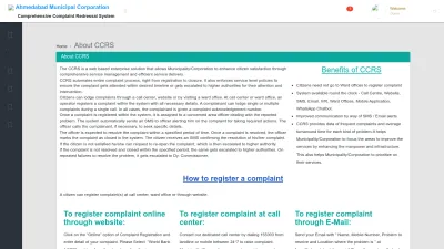 Screenshot preview of amccrs.com
