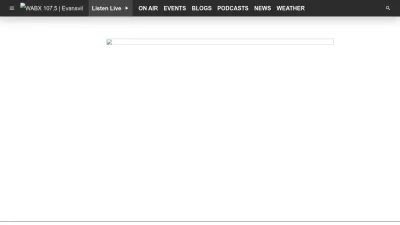 Screenshot preview of wabx.net