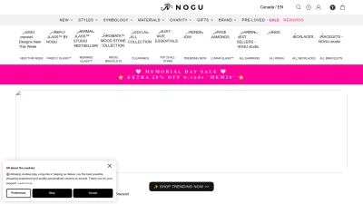 Screenshot of Nogu.ca