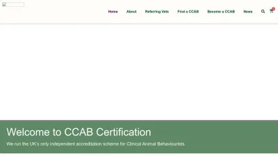 Screenshot preview of ccab.uk