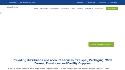 Screenshot preview of macpapers.com