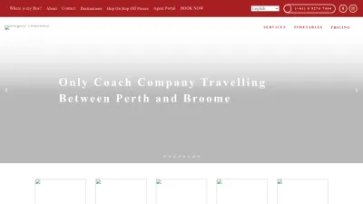 Screenshot preview of integritycoachlines.com.au