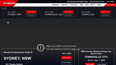 Screenshot preview of pbraustralia.com.au