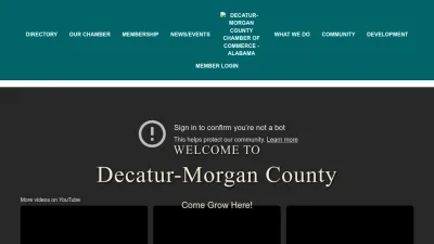 Screenshot preview of dcc.org