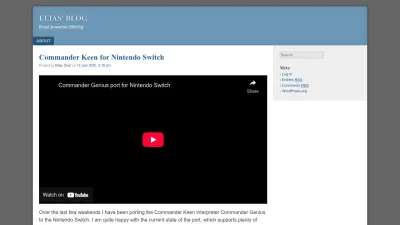Screenshot preview of eliasoenal.com