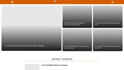 Screenshot preview of bacaterus.com