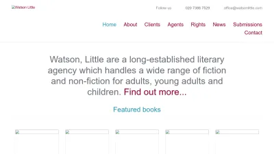 Screenshot preview of watsonlittle.com