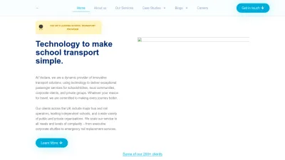 Screenshot preview of vectare.co.uk