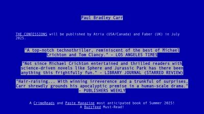 Screenshot preview of paulbradleycarr.com