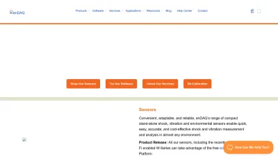 Screenshot preview of endaq.com