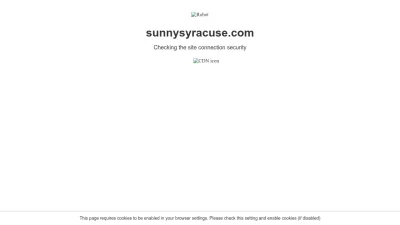 Screenshot preview of sunnysyracuse.com