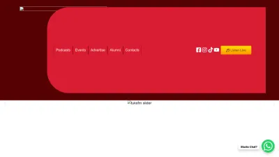 Screenshot preview of tuksfm.co.za