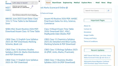 Screenshot preview of nationhub.in