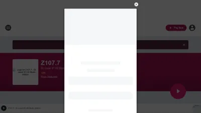 Screenshot preview of z1077.iheart.com