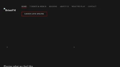 Screenshot preview of brianfm.com