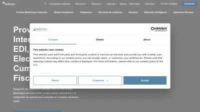 Screenshot preview of edicom.co