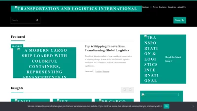 Screenshot preview of tlimagazine.com