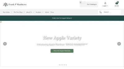 Screenshot preview of frankpmatthews.com