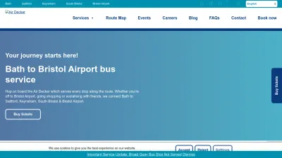 Screenshot preview of airdecker.com
