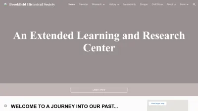 Screenshot preview of brookfieldcthistory.org