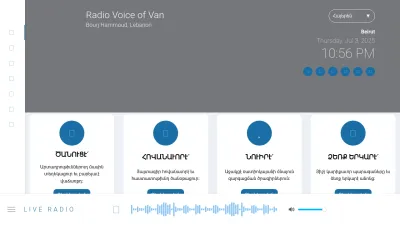 Screenshot preview of voiceofvan.net