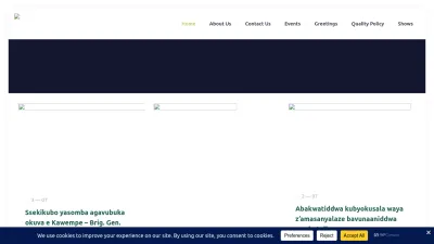 Screenshot preview of radiosimba.ug