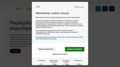 Screenshot preview of banknordik.gl
