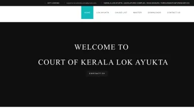 Screenshot preview of lokayuktakerala.gov.in