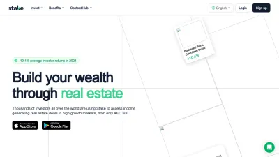 Screenshot preview of getstake.com