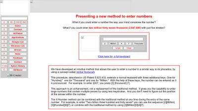 Screenshot preview of xnumber.com